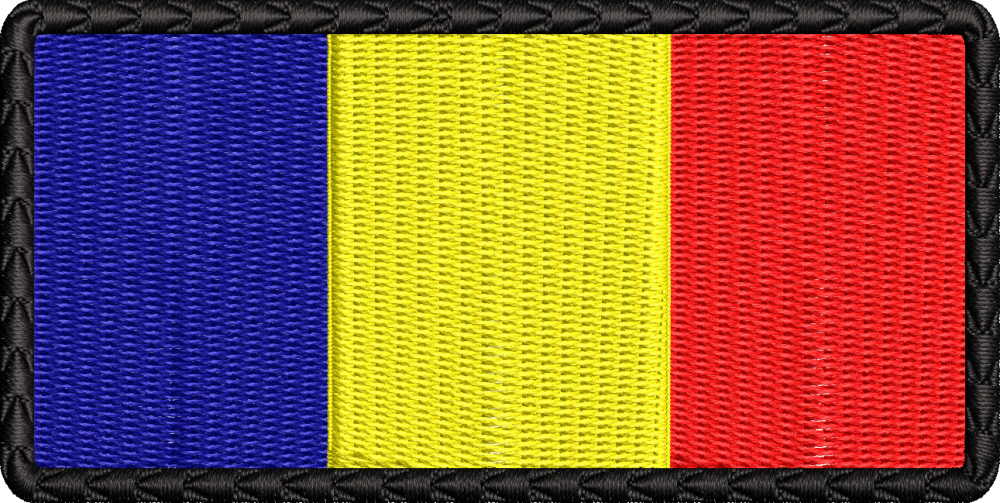Patch-uri militare – TRICOLOR / maneca 9 CM X 4.5 CM
